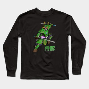 Samurai Swine x2 Long Sleeve T-Shirt